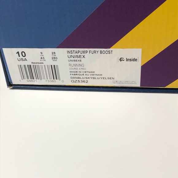 Billionaire Boys Club Reebok Pump Men Sz 10 Water - Picture 11 of 12